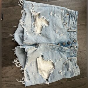 GRLFRND denim shorts